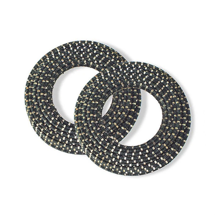 Diamond Serrated Wire Rope Saw For Mining