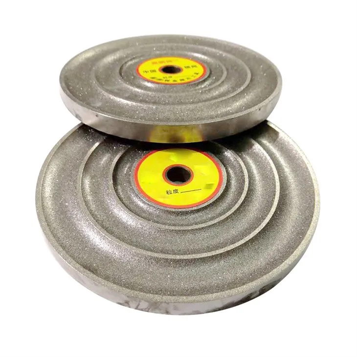 Three Groove Electroplated Diamond Grinding Wheel