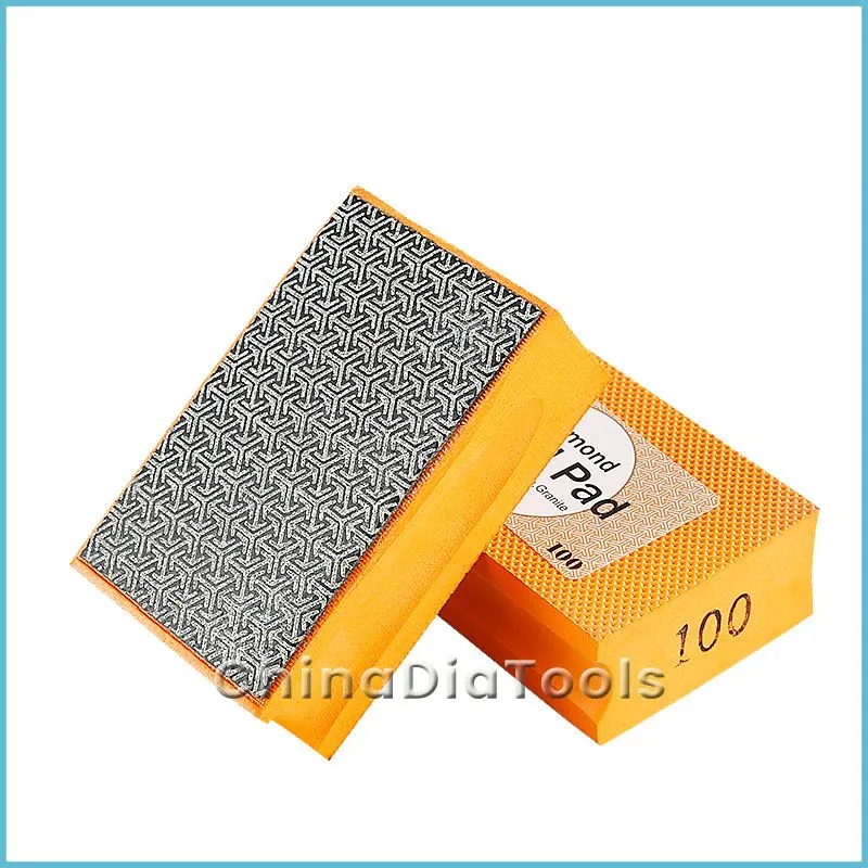 Handheld Electroplated Polishing Pad Rectanle Shape